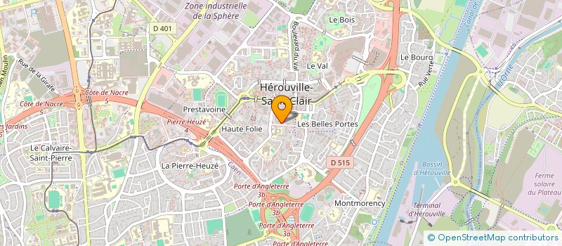 localisation de l'entreprise MONSIEUR AZAD GEYIK  HEROUVILLE SAINT CLAIR