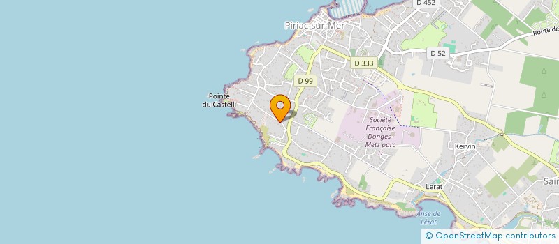 localisation de l'entreprise MONSIEUR AZAD ISMAYIL  PIRIAC-SUR-MER