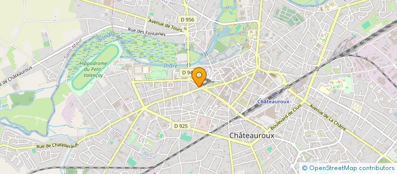 localisation de l'entreprise MONSIEUR AZADDIEN ZARROUK à CHATEAUROUX