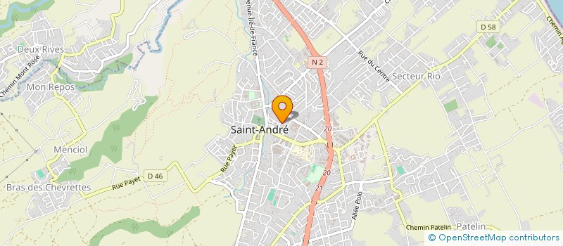 localisation de l'entreprise MONSIEUR AZAGEN RAMSAMY à SAINT-ANDRE