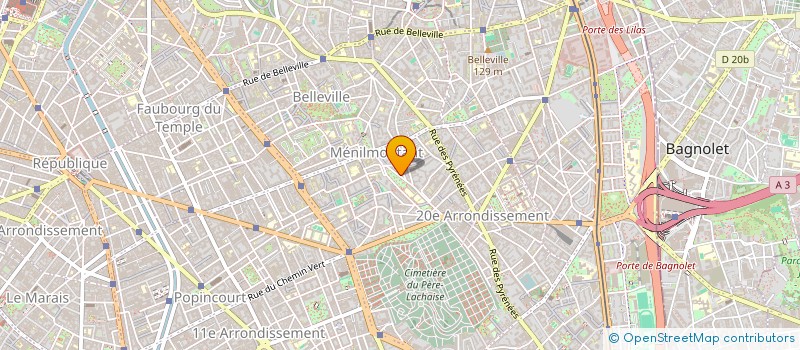 localisation de l'entreprise MONSIEUR AZAMAT KABISOV  PARIS