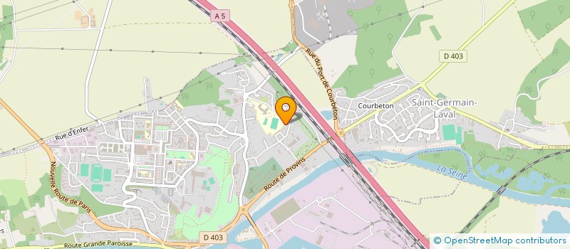 localisation de l'entreprise MONSIEUR AZARIAS LORENZO  MONTEREAU-FAULT-YONNE