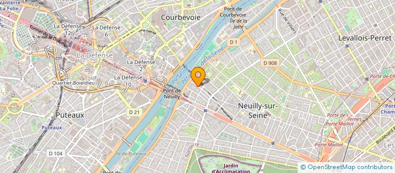 localisation de l'entreprise MONSIEUR AZARIAS SEKKO à NEUILLY-SUR-SEINE