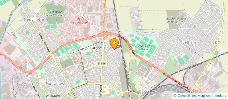 localisation de l'entreprise MONSIEUR AZATULLAH SAFI  REIMS