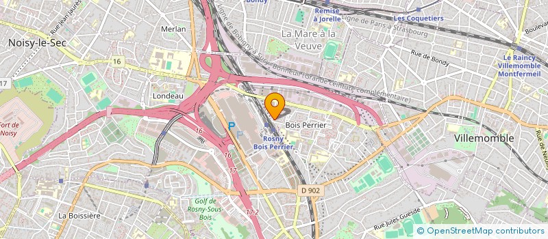 localisation de l'entreprise MONSIEUR AZAZ AHMED à ROSNY-SOUS-BOIS
