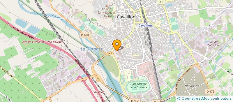 localisation de l'entreprise MONSIEUR AZDDINE BEN OMAR ELYOUSFI  CAVAILLON