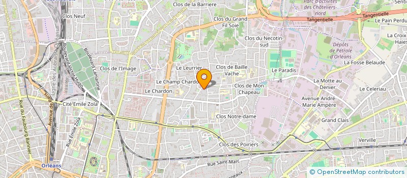 localisation de l'entreprise MONSIEUR AZDIN BERZOUZE à ORLEANS