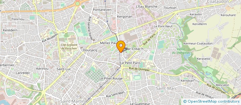 localisation de l'entreprise MONSIEUR AZDIN MARTIN à BREST