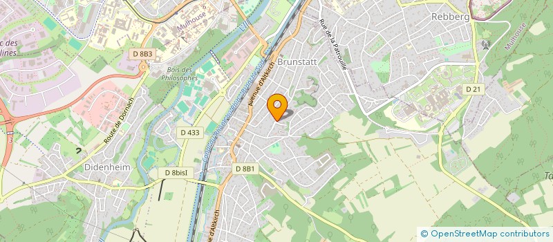 localisation de l'entreprise MONSIEUR AZDINE ABANDARAT à BRUNSTATT-DIDENHEIM