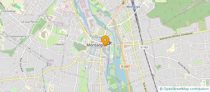 localisation de l'entreprise MONSIEUR AZDINE ASTITOU à MONTARGIS
