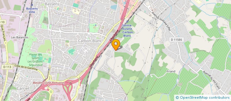 localisation de l'entreprise MONSIEUR AZDINE BATTA à SAINTE-EULALIE