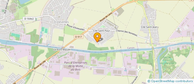 localisation de l'entreprise MONSIEUR AZDINE BEN-MERYEM à CARVIN