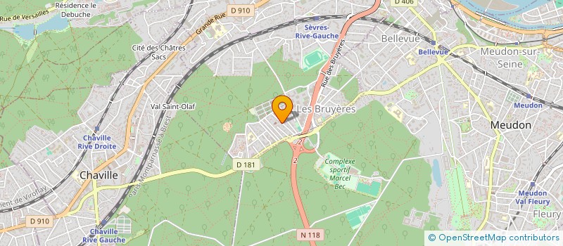 localisation de l'entreprise MONSIEUR AZDINE BENYAHIA à SEVRES