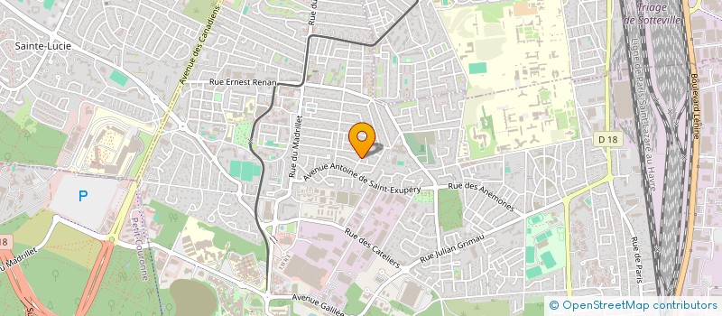 localisation de l'entreprise MONSIEUR AZDINE BOUZIDI à SAINT-ETIENNE-DU-ROUVRAY