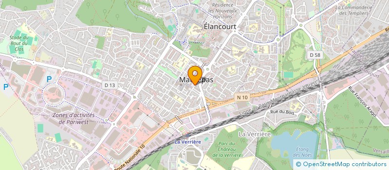 localisation de l'entreprise MONSIEUR AZDINE DEBLAOUI  MAUREPAS