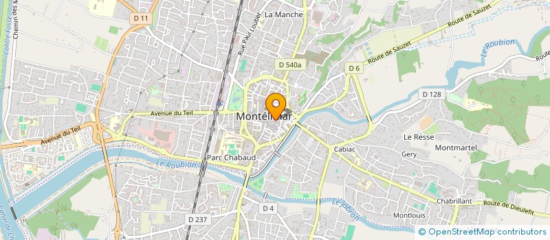 localisation de l'entreprise MONSIEUR AZDINE GUERZIZ  MONTELIMAR