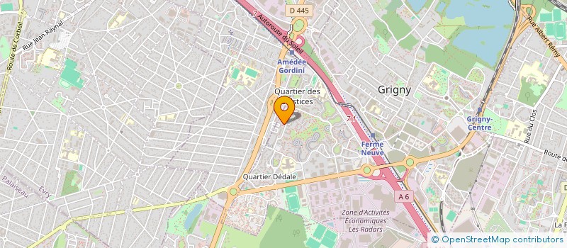 localisation de l'entreprise MONSIEUR AZDINE KERBOUCHE à GRIGNY