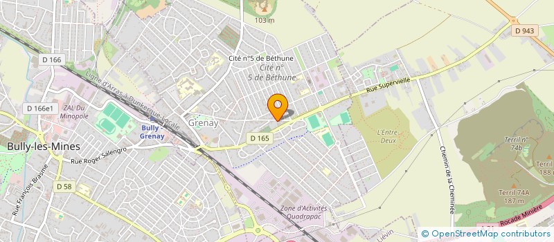 localisation de l'entreprise MONSIEUR AZDINE LAGAB  HARNES