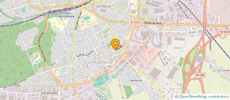 localisation de l'entreprise MONSIEUR AZDINE REGUIA à EVREUX