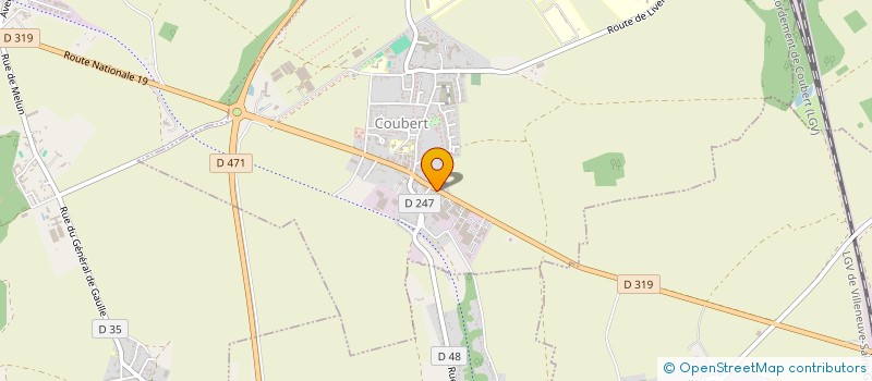 localisation de l'entreprise MONSIEUR AZDINE SERRAR à COUBERT