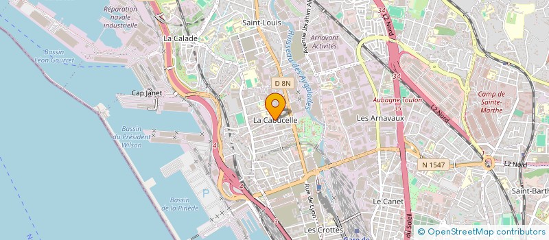 localisation de l'entreprise MONSIEUR AZDINE ZAHI à MARSEILLE