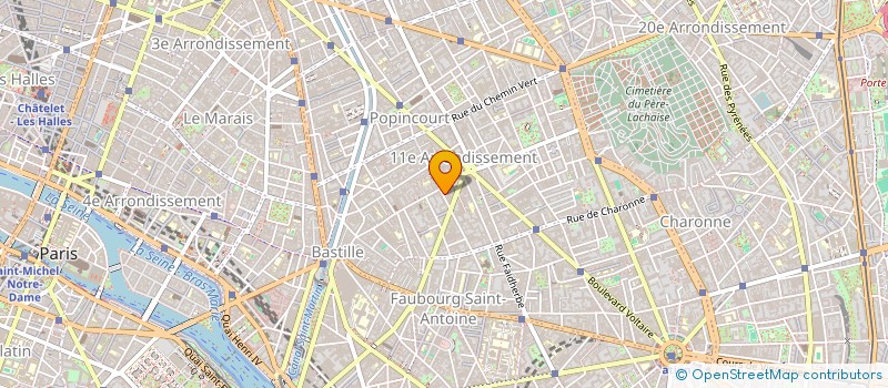 localisation de l'entreprise MONSIEUR AZEDDINE BOUNABI  PARIS