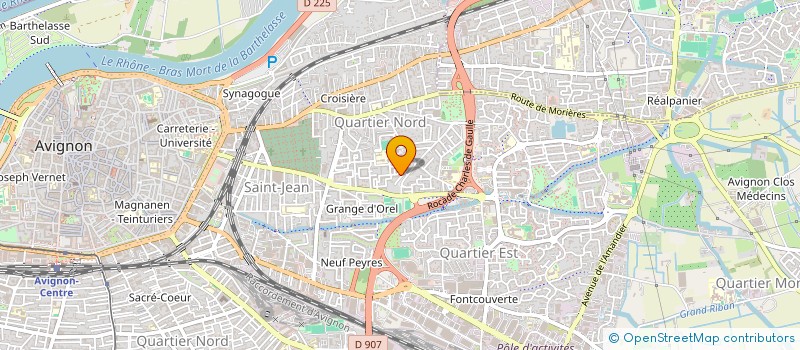 localisation de l'entreprise MONSIEUR AZEDDINE CHILLAOUI  AVIGNON