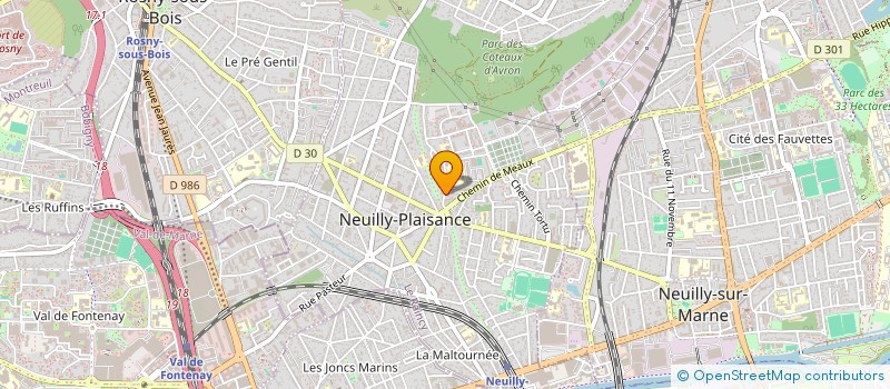 localisation de l'entreprise MONSIEUR AZEDDINE DJEMADI  NEUILLY-PLAISANCE