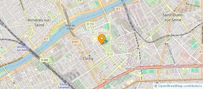 localisation de l'entreprise MONSIEUR AZEDDINE ELFATTACHI à CLICHY