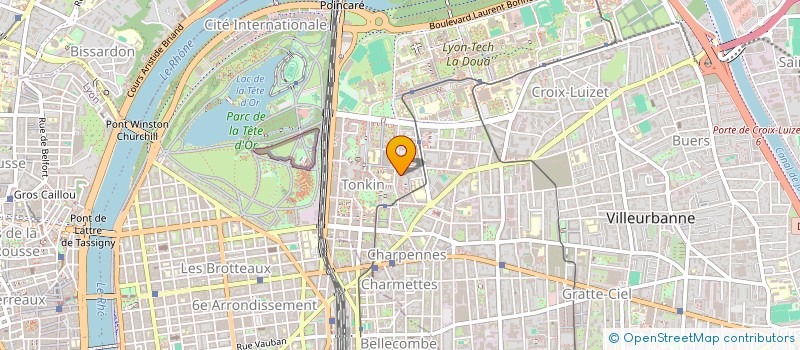 localisation de l'entreprise MONSIEUR AZEDDINE GHEZOUANE  VILLEURBANNE