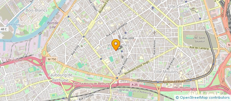 localisation de l'entreprise MONSIEUR AZEDDINE JAWAD à LILLE