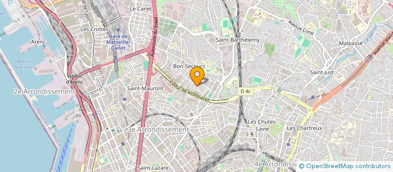 localisation de l'entreprise MONSIEUR AZEDDINE KEBAILI à MARSEILLE