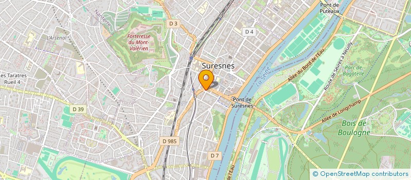 localisation de l'entreprise MONSIEUR AZEDDINE LAOUARI à SURESNES
