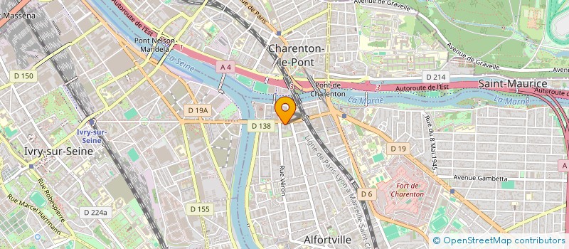 localisation de l'entreprise MONSIEUR AZEDDINE LAOUI à ALFORTVILLE