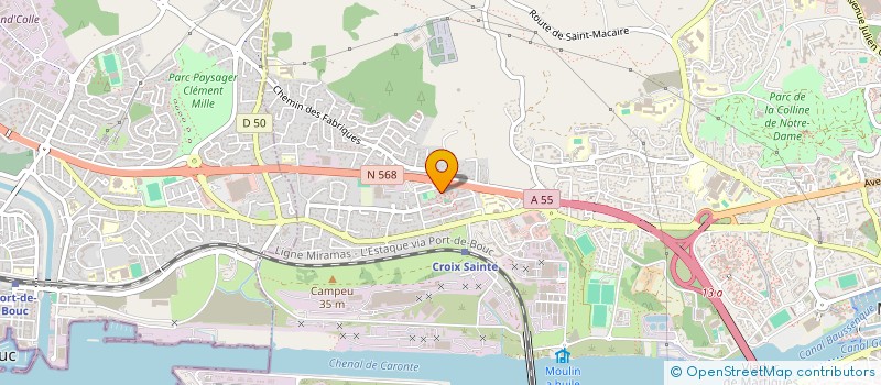 localisation de l'entreprise MONSIEUR AZEDDINE SKAL BENAMAR à MARTIGUES