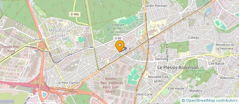 localisation de l'entreprise MONSIEUR AZEDIDINE SALHI à CLAMART