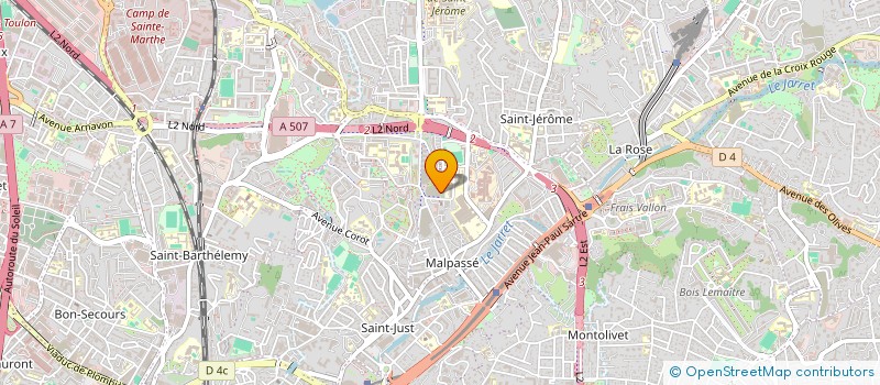 localisation de l'entreprise MONSIEUR AZEDIN MESROUF ASSAL  MARSEILLE