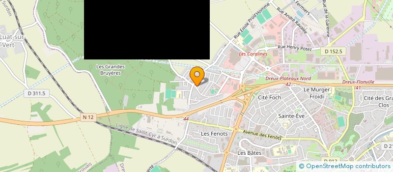 localisation de l'entreprise MONSIEUR AZEDINE BOUBNAN à DREUX