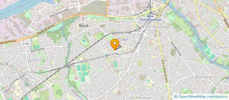 localisation de l'entreprise MONSIEUR AZEDINE BOURACHID  REZE