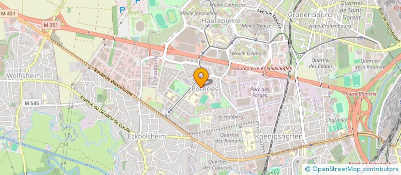 localisation de l'entreprise MONSIEUR AZEDINE CHAFII  STRASBOURG