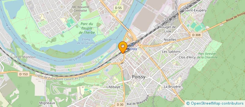 localisation de l'entreprise MONSIEUR AZEDINE CHEKIR à POISSY