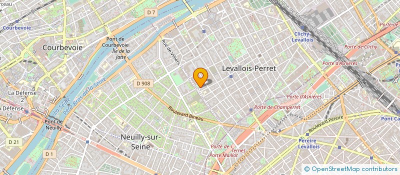 localisation de l'entreprise MONSIEUR AZEDINE OUCHOUTTA à LEVALLOIS-PERRET