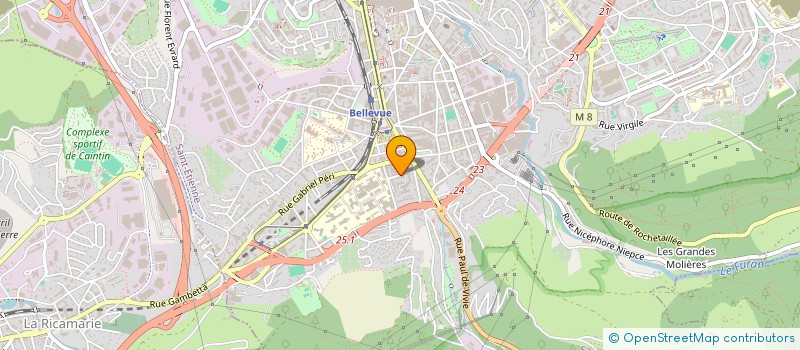 localisation de l'entreprise MONSIEUR AZEDINE SAIDANI  SAINT-ETIENNE