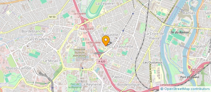 localisation de l'entreprise MONSIEUR AZEDINNE DJARLOUL à TOULOUSE