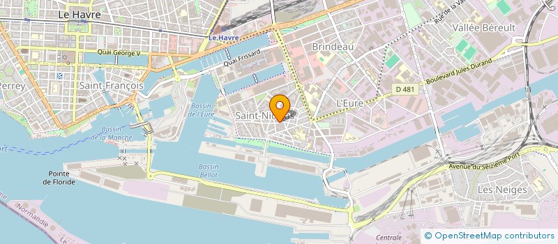 localisation de l'entreprise MONSIEUR AZEIZ RACHEDI à LE HAVRE