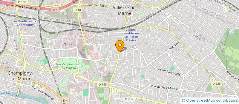 localisation de l'entreprise MONSIEUR AZELAREB YACOUBI  VILLIERS-SUR-MARNE