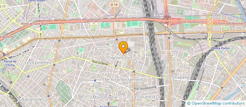 localisation de l'entreprise MONSIEUR AZEM FERIZI  PARIS