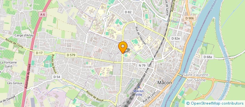 localisation de l'entreprise MONSIEUR AZER AMMAR  MACON