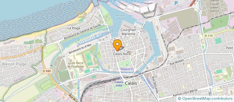 localisation de l'entreprise MONSIEUR AZER BOULAABA  CALAIS