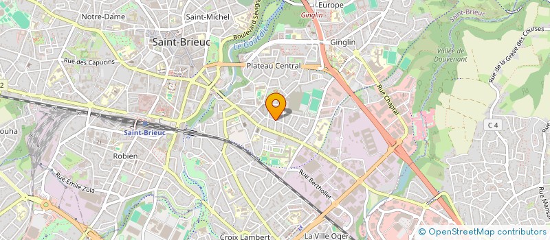 localisation de l'entreprise MONSIEUR AZGHAR AZIMI  SAINT-BRIEUC